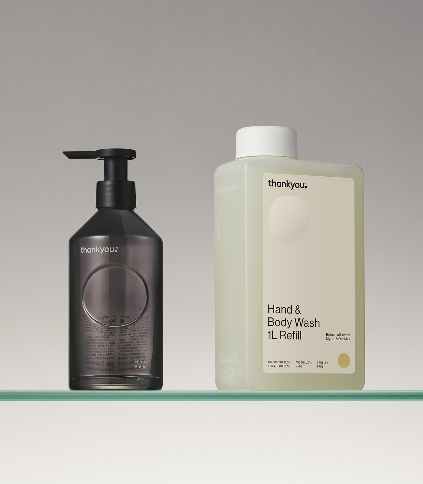 Hand & Body Wash Duo | Botanical Lemon Myrtle & Oat Milk