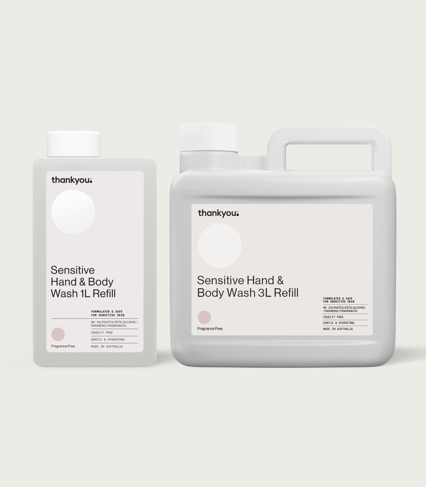 Sensitive Hand & Body Wash Refill | Fragrance Free