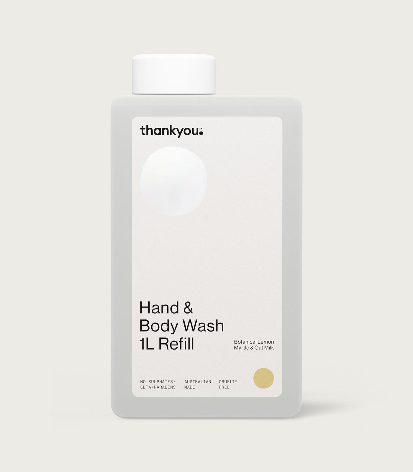 Hand & Body Wash Refill | Botanical Lemon Myrtle & Oat Milk
