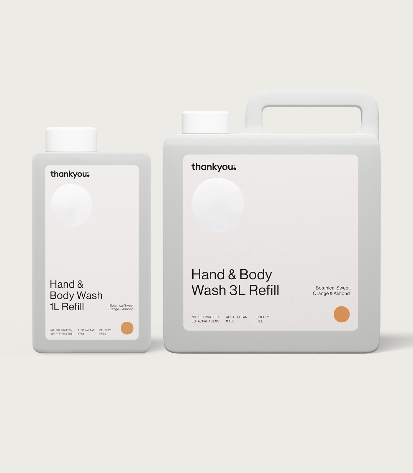 Hand & Body Wash Refill | Botanical Sweet Orange & Almond - Thankyou